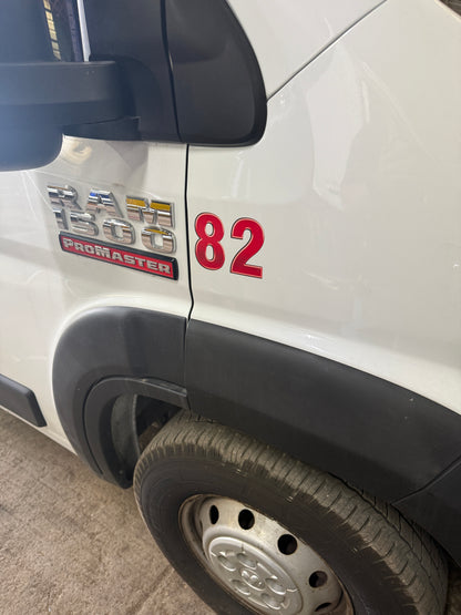 Full size vehicle decal (custom order)